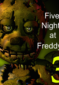 Plakat gry Five Nights at Freddy&#39;s 3