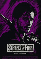 plakat filmu Ulice w ogniu