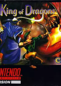 Plakat gry The King of Dragons