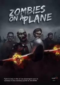 Plakat gry Zombie w samolocie