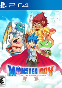 Plakat gry Monster Boy i Przeklęte Kr&oacute;lestwo