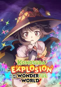 Plakat serialu Kono Subarashii Sekai ni Bakuen o!