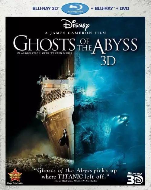 plakat filmu Głosy z głębin 3D