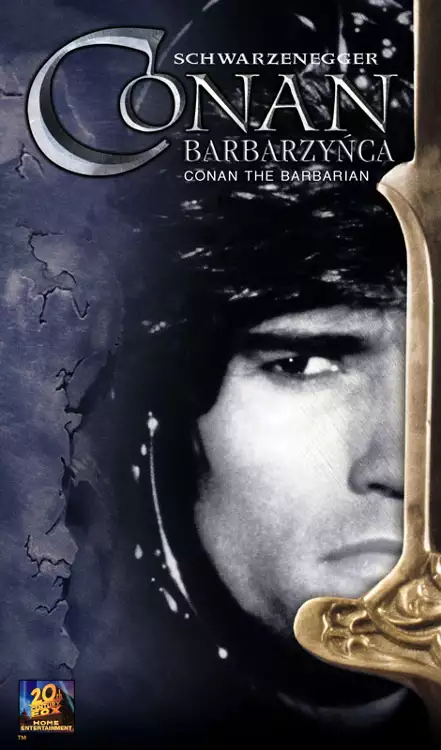 plakat filmu Conan Barbarzyńca