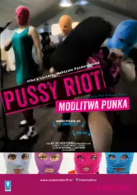 Plakat filmu Pussy Riot. Modlitwa punka