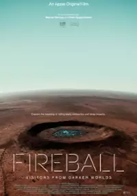 Plakat filmu Ogniste kule: goście z odległych światów