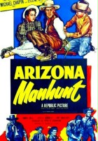 plakat filmu Arizona Manhunt