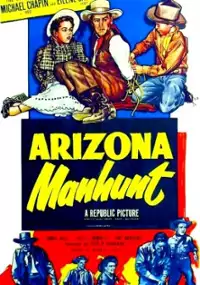Plakat filmu Arizona Manhunt
