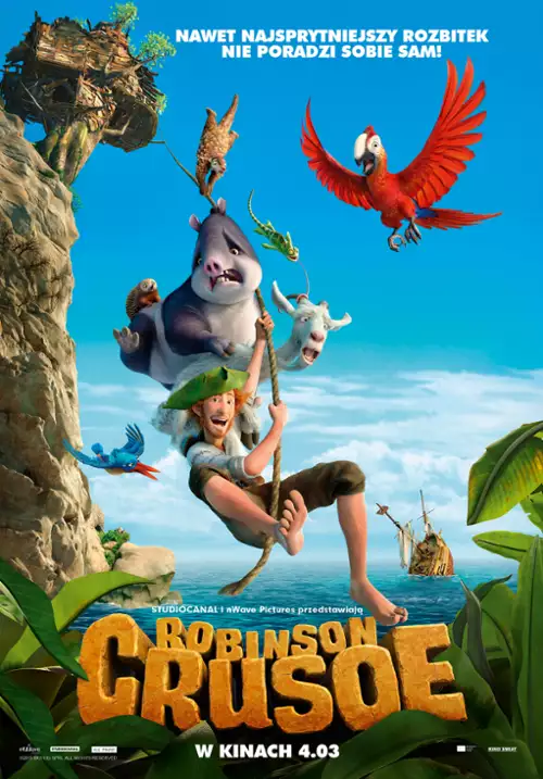 plakat filmu Robinson Crusoe