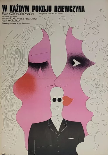 Plakat filmu W każdym pokoju dziewczyna