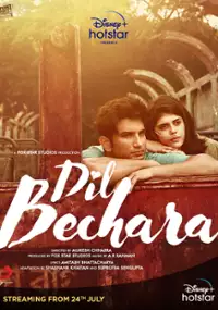 Plakat filmu Dil Bechara