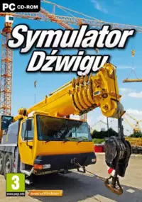 Plakat gry Symulator dźwigu