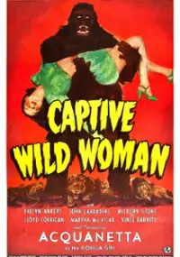 Plakat filmu Captive Wild Woman