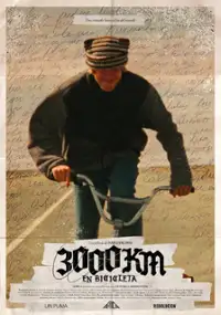 Plakat filmu 3000km na rowerze
