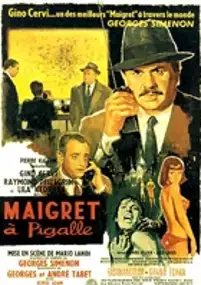 Plakat filmu Maigret a Pigalle