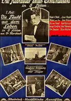plakat filmu Die Abenteuer eines Ermordeten, 1. Teil - Die Flucht aus dem Leben