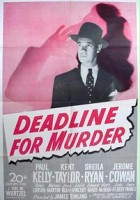 plakat filmu Deadline for Murder