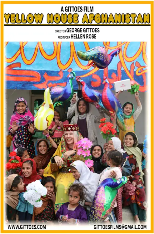 plakat filmu Żółty dom Afganistan