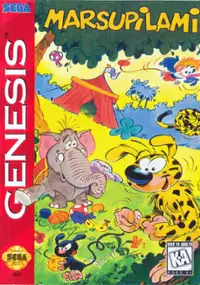 Plakat gry Marsupilami