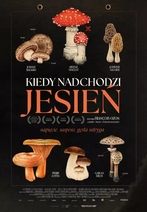 plakat filmu Kiedy nadchodzi jesień