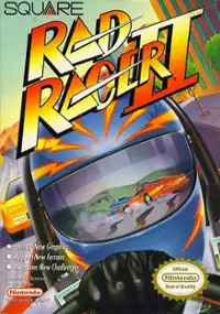 Plakat gry Rad Racer II