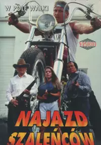 Plakat filmu Najazd szaleńców