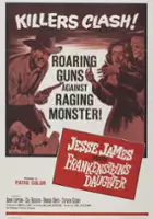 plakat filmu Jesse James poznaje c&oacute;rkę Frankensteina