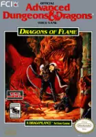 plakat gry Advanced Dungeons & Dragons: Dragons of Flame