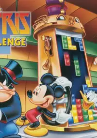 Plakat gry Magical Tetris Challenge featuring Mickey