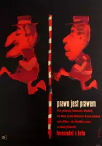 Plakat filmu Prawo jest prawem