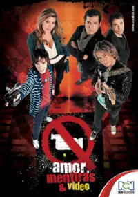Plakat serialu Amor mentiras y video