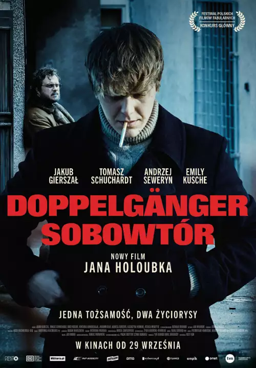 plakat filmu Doppelgänger. Sobowtór