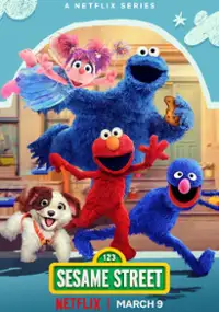 Plakat serialu Ulica Sezamkowa