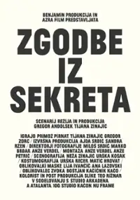 Plakat filmu Zgodbe iz sekreta