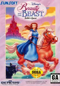 Plakat gry Disney's Beauty and the Beast: Belle's Quest