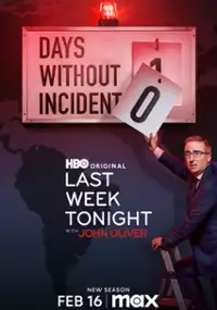 Plakat programu TV Przegląd tygodnia: Wieczór z Johnem Oliverem