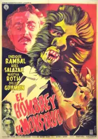 Plakat filmu El Hombre y el monstruo
