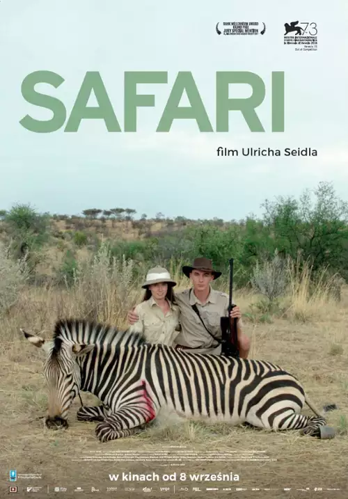 plakat filmu Safari