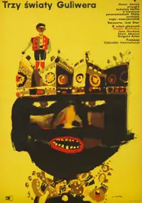 Plakat filmu Trzy światy Guliwera