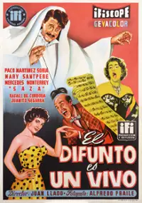 Plakat filmu El Difunto es un vivo