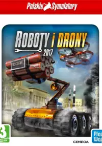 Plakat gry Roboty i drony 2017