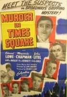 plakat filmu Murder in Times Square