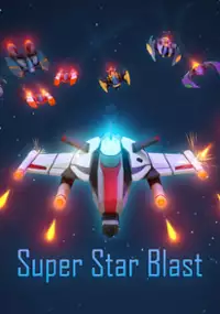 Plakat gry Super Star Blast