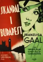 plakat filmu Skandal w Budapeszcie