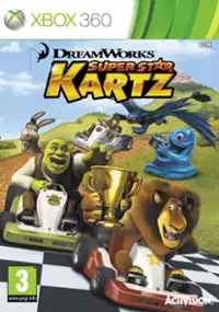 Plakat gry DreamWorks Super Star Kartz