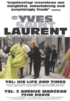 plakat filmu Yves Saint Laurent 5 avenue Marceau 75116 Paris