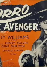 Plakat filmu Zorro, the Avenger