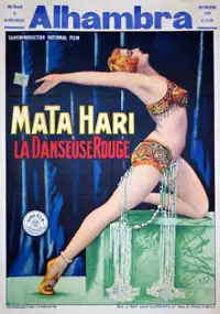 Plakat filmu Mata Hari, die rote Tänzerin