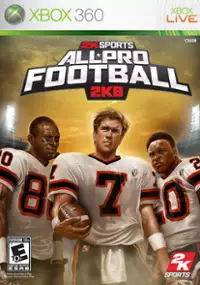 Plakat gry All-Pro Football 2K8