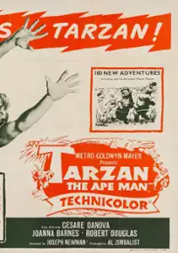 Plakat filmu Tarzan, człowiek-małpa
